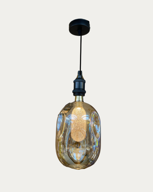 Lampara de techo decorativa bomba